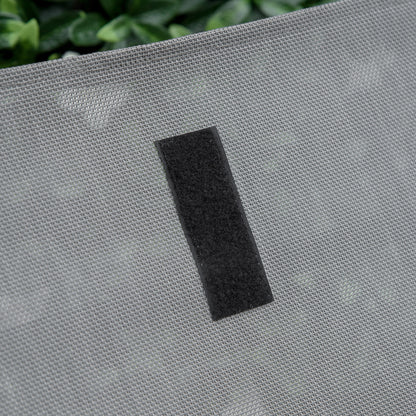 Ergonomic Rocking Chair Lounger with Galvanized Metal Frame Textilene Headrest Armrests 63W x 160D x 88H cm Gray