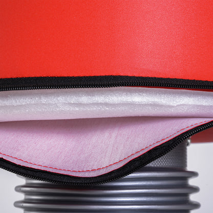 Freestanding Punching Bag Punch Dummy Training Partner Punch Bag 158-186 cm Height Adjustable NEW Black+Red