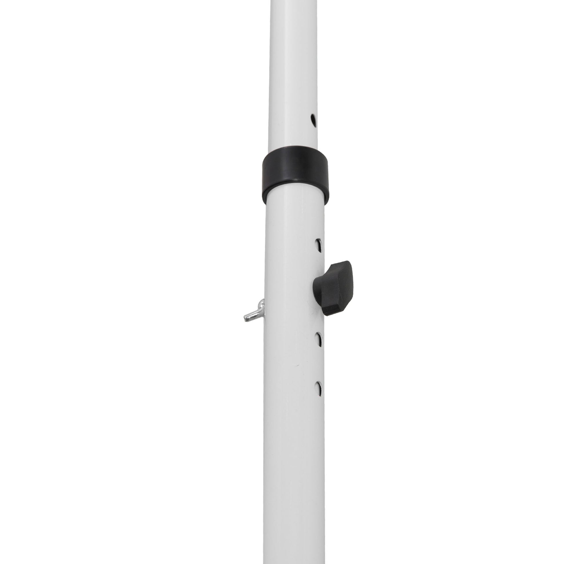 Manual Retractable Awning 3L x 1.5W m Telescopic Awning without Drilling Adjustable Inclination and Height Quick Installation Metal Aluminium Polyester Anti-UV Bordeaux