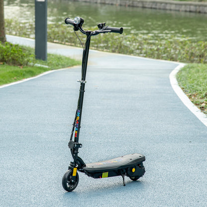 120W Electric Scooter foldable for children 7-14 years old 12 Km/h max. range 10 km max. black