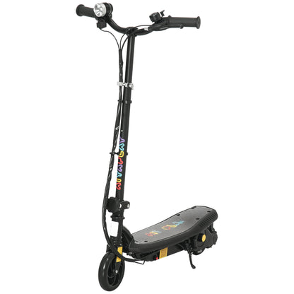 120W Electric Scooter foldable for children 7-14 years old 12 Km/h max. range 10 km max. black