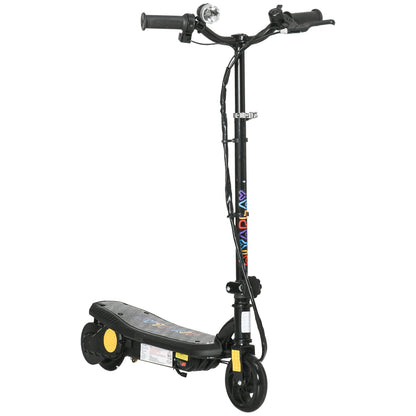 120W Electric Scooter foldable for children 7-14 years old 12 Km/h max. range 10 km max. black