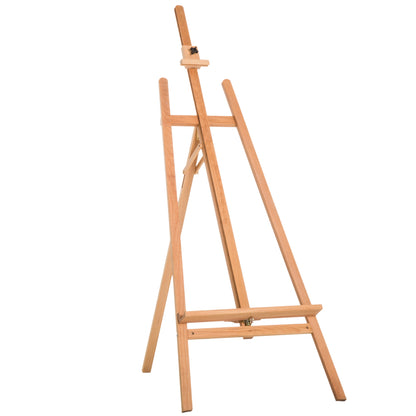 Painting Easel Made of Beech Wood Studio Drawing Easel Adjustable Height Tripod 65x44x174-230 cm