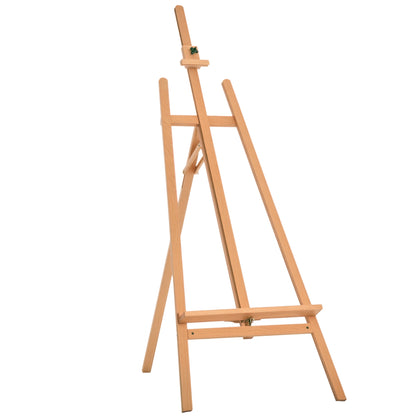 Painting Easel Made of Beech Wood Studio Drawing Easel Adjustable Height Tripod 65x44x174-230 cm