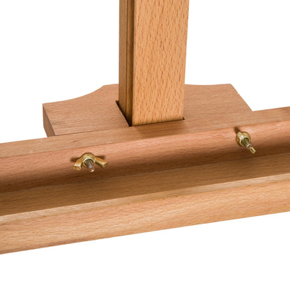 Painting Easel Made of Beech Wood Studio Drawing Easel Adjustable Height Tripod 65x44x174-230 cm