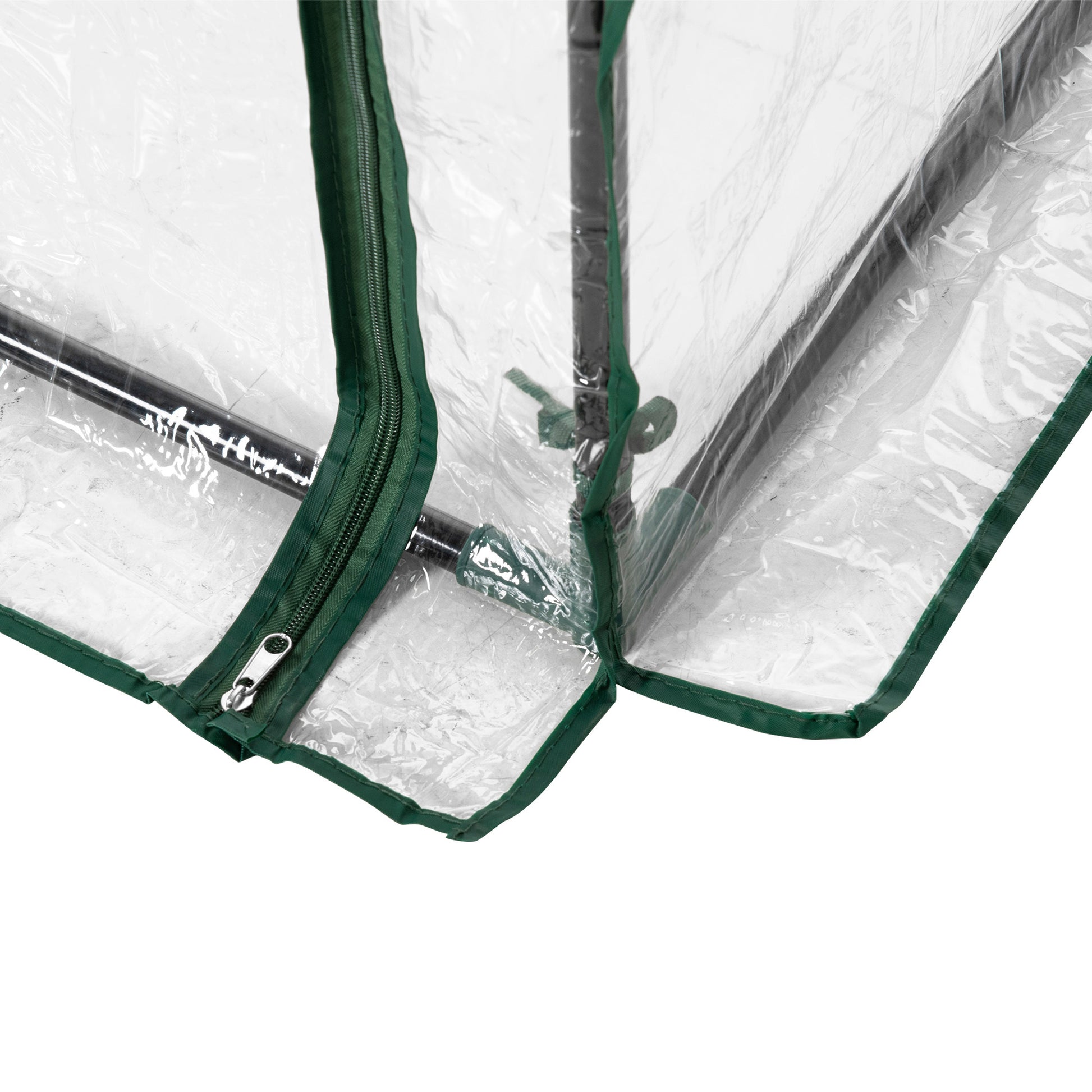 Greenhouse with PE Grid Film, Door, Winterproof Film Greenhouse made of Steel, Greenhouse for Balcony, Garden, Tomato House 100 x 50 x 150 cm, Tomato Greenhouse for Tomatoes, Vegetables, Transparent