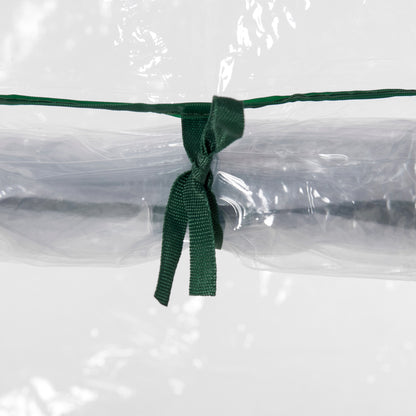 Greenhouse with PE Grid Film, Door, Winterproof Film Greenhouse made of Steel, Greenhouse for Balcony, Garden, Tomato House 100 x 50 x 150 cm, Tomato Greenhouse for Tomatoes, Vegetables, Transparent