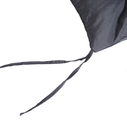 2 Seater Bench Cushion 100 x 98 x 8 cm Seat Cushion with Straps Back Cushion for Indoor/Outdoor Padding Cushion for Bench Garden Bench Garden Furniture Swings Dark Gray