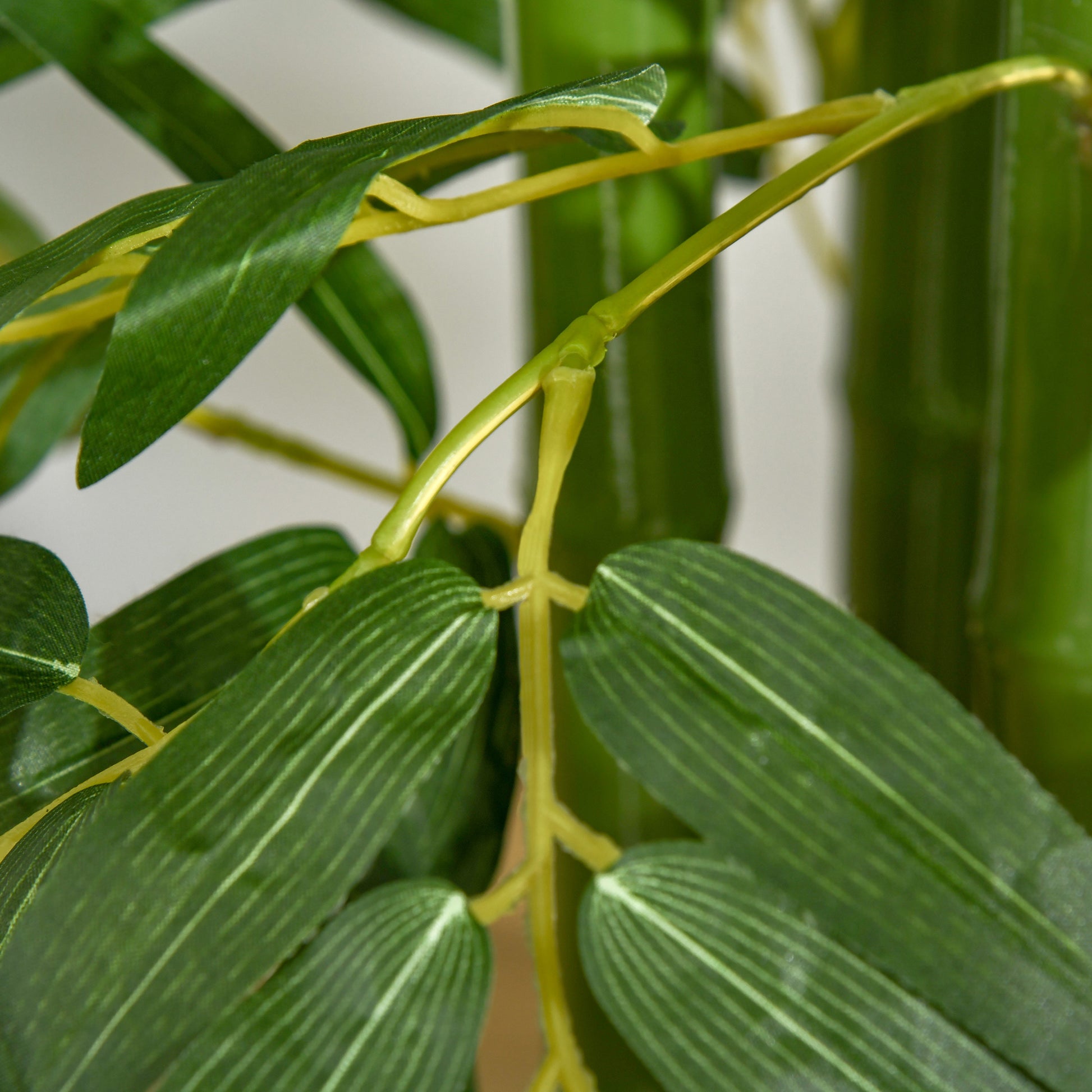 Artificial Bamboo large 160 cm Artificial Plant, Artificial Bamboo, Plastic Artificial Plants in Pot, Fake Plant like real for Living Room Bedroom Office Garden Modern Decoration Gift