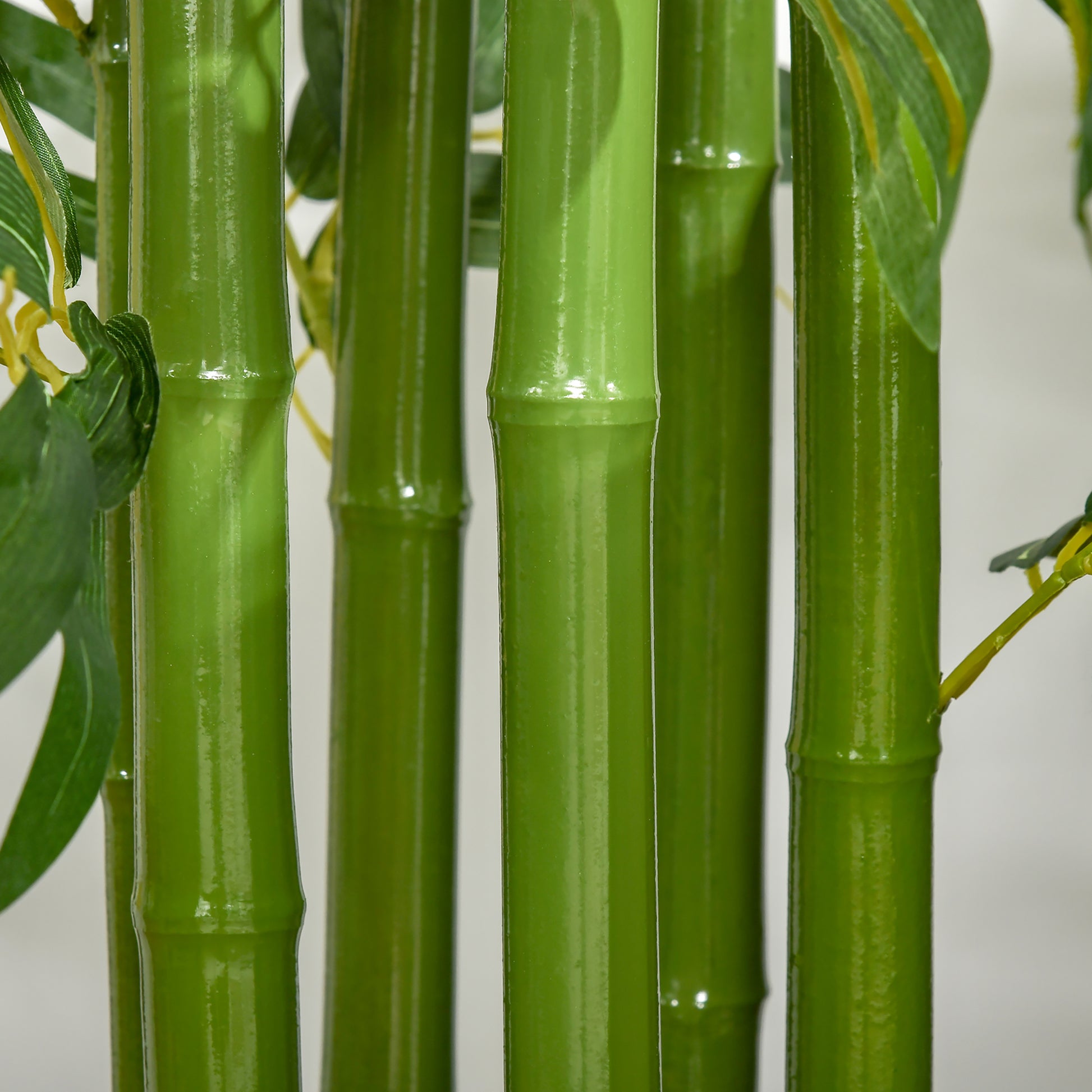 Artificial Bamboo large 160 cm Artificial Plant, Artificial Bamboo, Plastic Artificial Plants in Pot, Fake Plant like real for Living Room Bedroom Office Garden Modern Decoration Gift