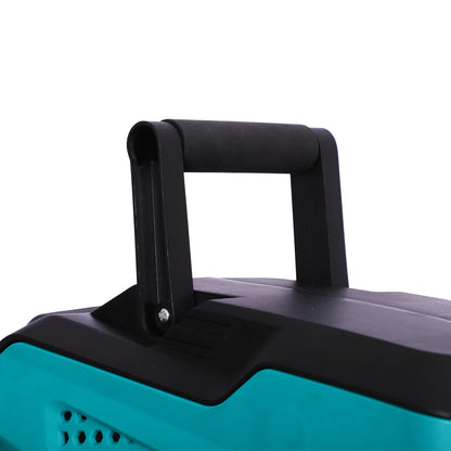 Wall Hose Box Hose Reel 180° Swivel with Multi-Spray Gun Frost Protection -5–45 °C Plastic Green + Black 15 m