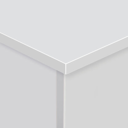 Wooden Storage Chest Stool with Lid for Storage in Bedroom Living Room Max Load 120 kg 100x40x40 cm White