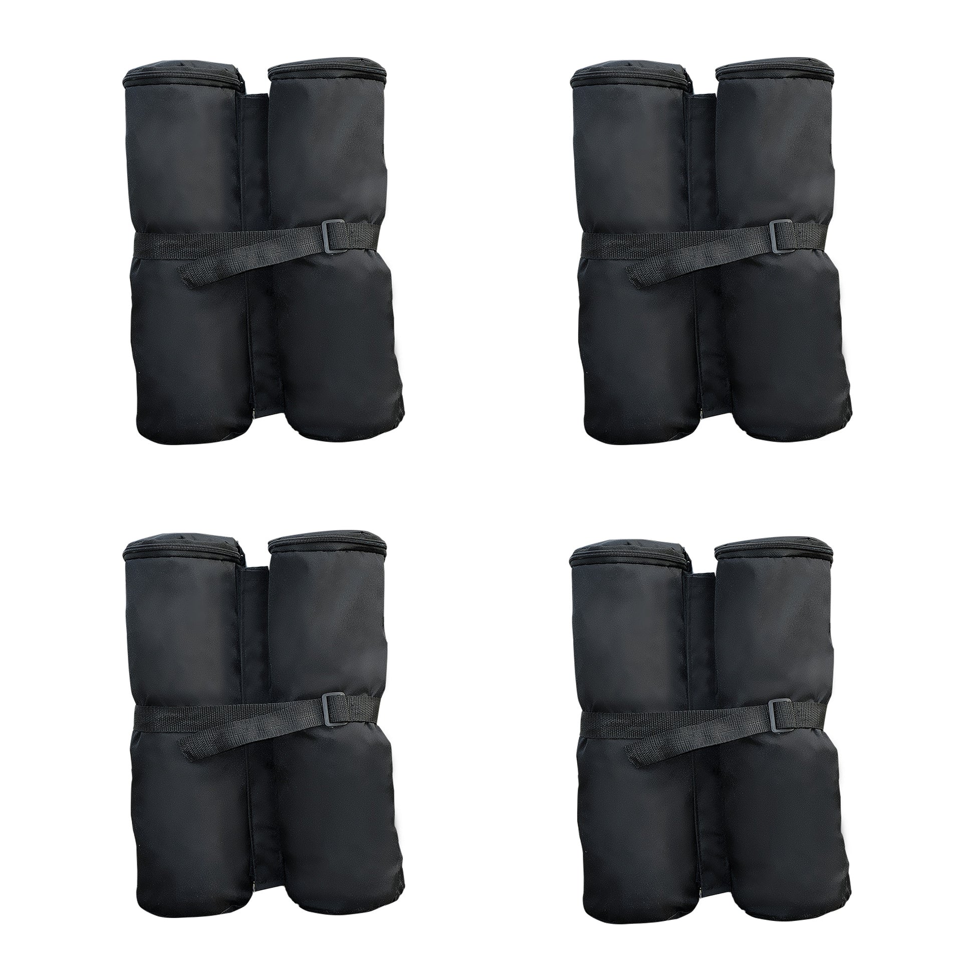 Pavilion Base Stand for Pop-Up Gazebo Party Tent Marquee 4 Pieces Set Black NEW