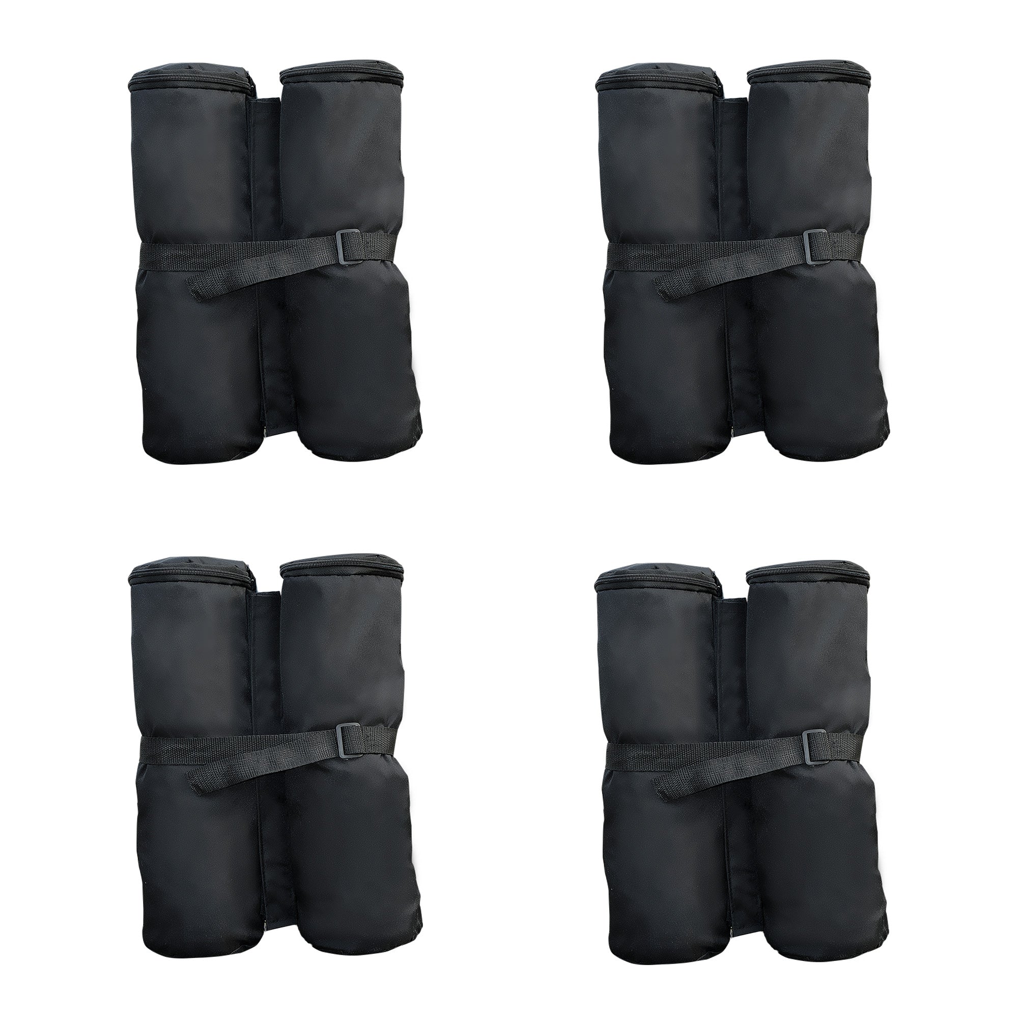 Pavilion Base Stand for Pop-Up Gazebo Party Tent Marquee 4 Pieces Set Black NEW