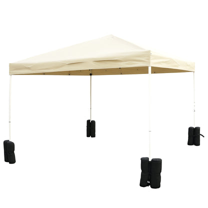 Pavilion Base Stand for Pop-Up Gazebo Party Tent Marquee 4 Pieces Set Black NEW