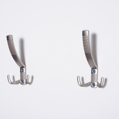 Entryway Furniture Set Hallway 3-Piece Shoe Cabinet Mirror Coat Rack with 4 Hooks for Hanging Clothes 80x27x46.5cm White