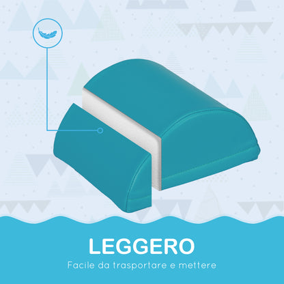 Soft Building Blocks Set for Children 1-3 Years with 11 Shapes, Foam Blocks Game for Kids, PU and EPE Material, Multicolour