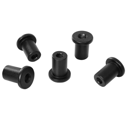 Sliding Door Kit Pocket Door System for doors with a thickness of 35-45 mm and maximum width of 1 m, maximum load 100 Kg dark brown steel