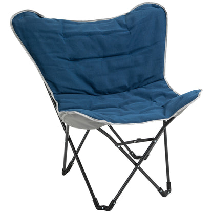 Folding Chair Foldable Camping Chair Padded Outdoor Folding Chair Holds Up to 120kg Sturdy Fishing Chair Garden Chair for Garden Camping Beach