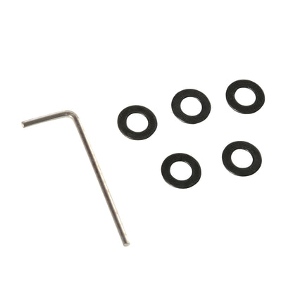 183 cm Sliding Door Complete Set Sliding Door Hardware Kit with Floor Guide, Sliding Door Track, Sliding Door Rollers System for Single Wooden Sliding Door