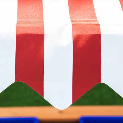 Sandpit Sandpit Wooden Bottomless Design Mud Area for Children 3-7 Years Sandbox with Cover Roof for Garden Terrace Beach Outdoor Yellow 107.5 x 107.5 x 110 cm