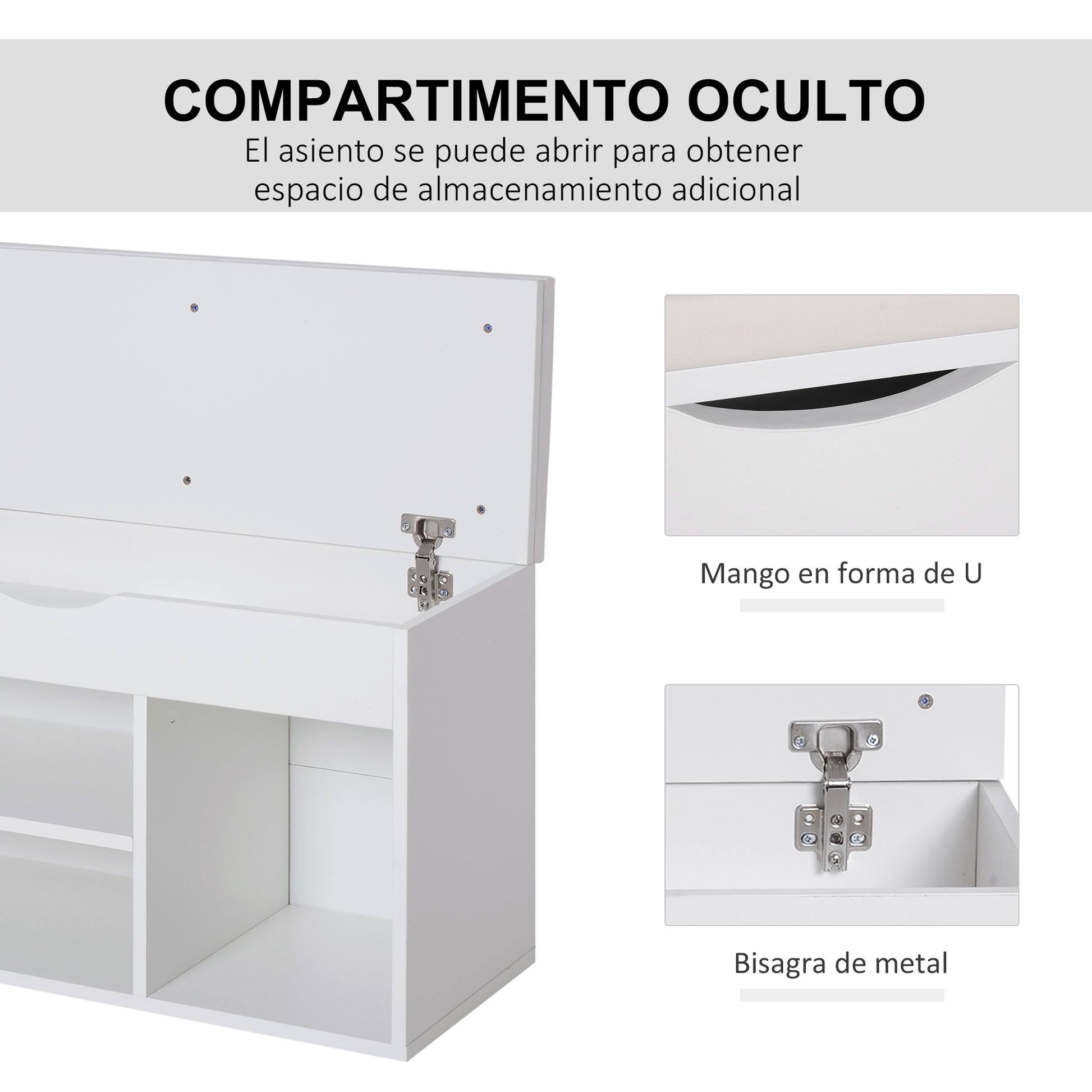 Shoe Bench with Seat Entryway Shoe Storage Modern Hallway Bench with Drawer Open Shelves and 1 Cushion for Corridor 80x30x47cm