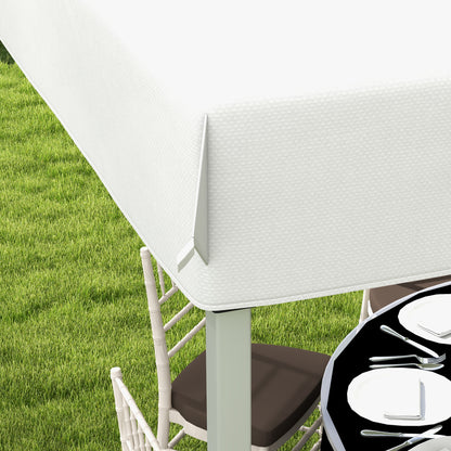Pop-Up Folding Garden Gazebo Pavilion 3 x 3m with Wheeled Carry Bag, Adjustable Heights