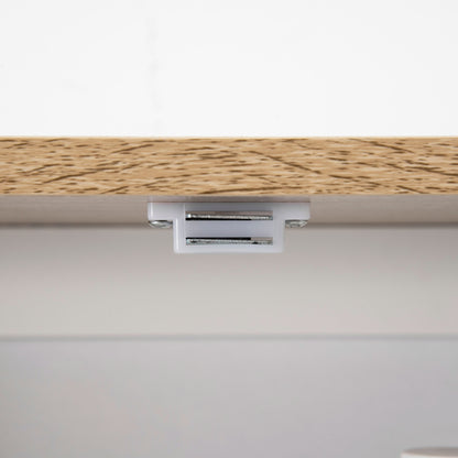 Over-The-Toilet Cabinet Tall Cupboard for Washer with 2 Doors Adjustable Shelf Interior and Storage Shelf for Bathroom WC Load 44 lbs Anti-Tip 25.2x8.7x65 inches White