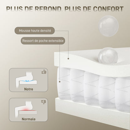 Ergonomic Office Chair, Swivel Desk Chair with Adjustable Height, Adjustable Headrest, Armrests, Tilt Function — Light Gray