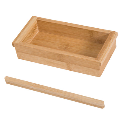 Bathtub Shelf Bathtub Bridge Tub Tray Storage Rack Bathtub Tray, Bamboo, Natural, (70-105) x 21.8 x 5 cm