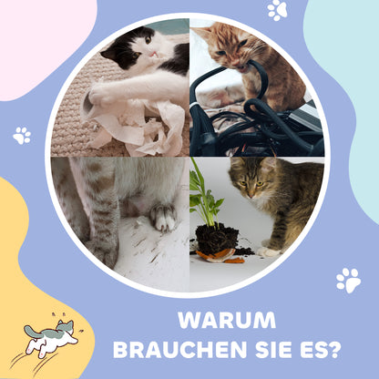 Cat Tunnel, Cat Toy with Play Ball, Cat Cave, Foldable Sisal Play Tunnel, Combined Design, Brown+Gray, 98 x 30 x 30 cm