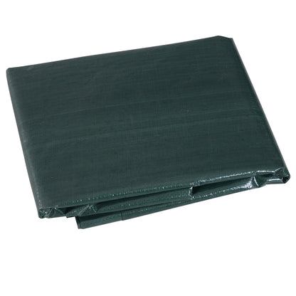 3-Seater Swing Cover, Waterproof Winterproof Protective Cover for Garden Swing, Windproof UV-Resistant Cover for Garden Furniture, Hanging Chair, 215 x 155 x 150 cm Green