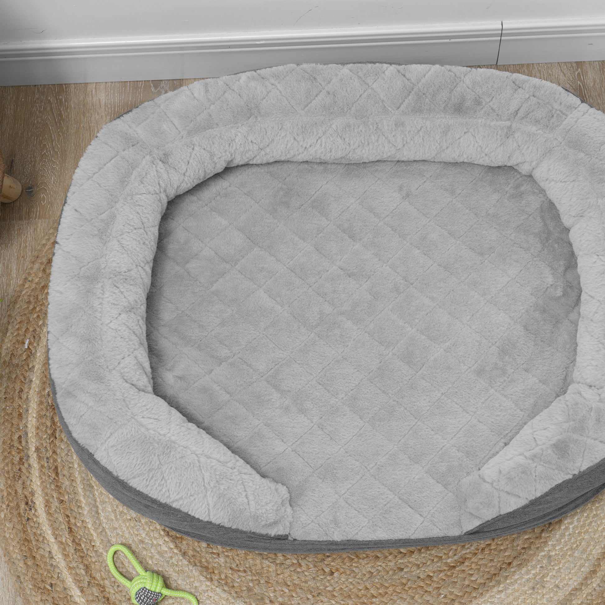 Dog Sofa Dog Couch, Washable Cover, Pet Sofa with Backrest and Wooden Legs, Cat Sofa, Dog Bed for medium-sized dogs up to 25 kg, 90cm x 78cm x 25cm, Gray