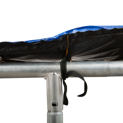 Trampoline Edge Cover Ø305 cm Wide, Tear-Resistant UV-Resistant Spring Cover, Water-Repellent, Trampoline Accessories Edge Protection Safety Net Spare Parts for Garden Trampolines, Multicolor