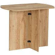 Dining Table, Folding Space Saver Kitchen and Living Room Table in Wood 90x60x74cm, Oak
