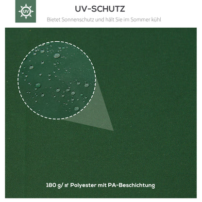 Replacement Roof for Metal Pavilion 3x4m Water-Resistant Double Canopy Roof with Double Roof, Replacement Cover for Garden Pavilion Party Tent Gazebo Polyester Green
