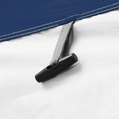 Portable Shower Camping Tent UV25+ Privacy Tent Instant Bathroom Changing Room Toilet with Window Pocket and Carrying Bag 123x121x198 cm - Blue