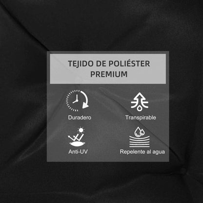 Set of 2 Chair Cushions Garden Bench Mattresses with Backrest 6 Fixing Cords 50x98x8 cm Black