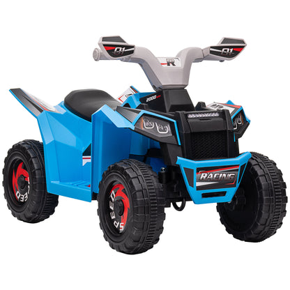 Kids Electric Quad 6V Children's Quad Bike with Forward and Reverse Function, Electric Quad for Kids 1.5-3 years Blue