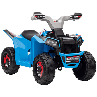 Kids Electric Quad 6V Children's Quad Bike with Forward and Reverse Function, Electric Quad for Kids 1.5-3 years Blue
