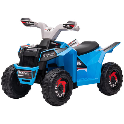 Kids Electric Quad 6V Children's Quad Bike with Forward and Reverse Function, Electric Quad for Kids 1.5-3 years Blue