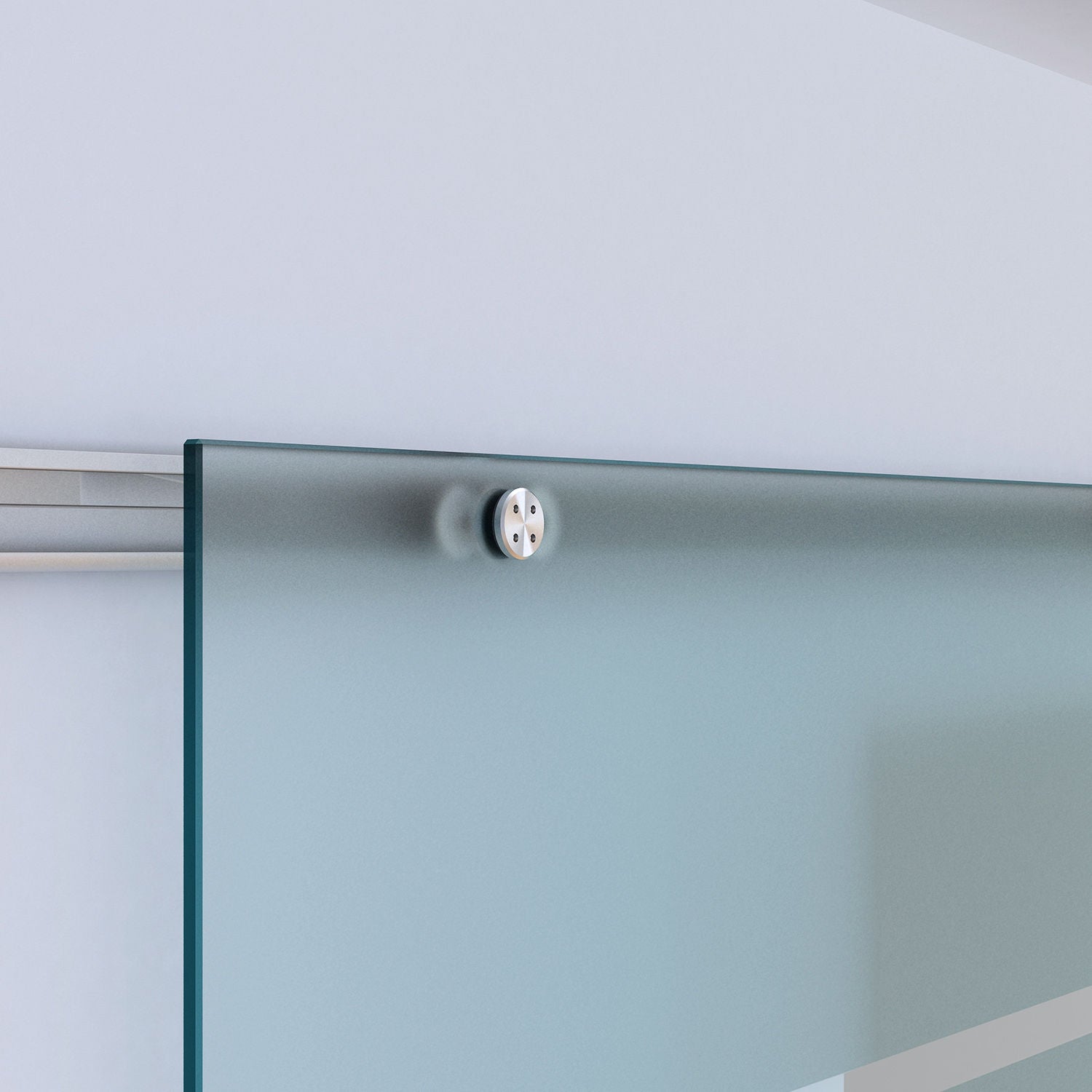 Glass Sliding Door Frosted Sliding Door Glass Door Room Divider 900 x 2050 mm