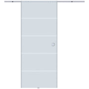 Glass Sliding Door Frosted Sliding Door Glass Door Room Divider 900 x 2050 mm