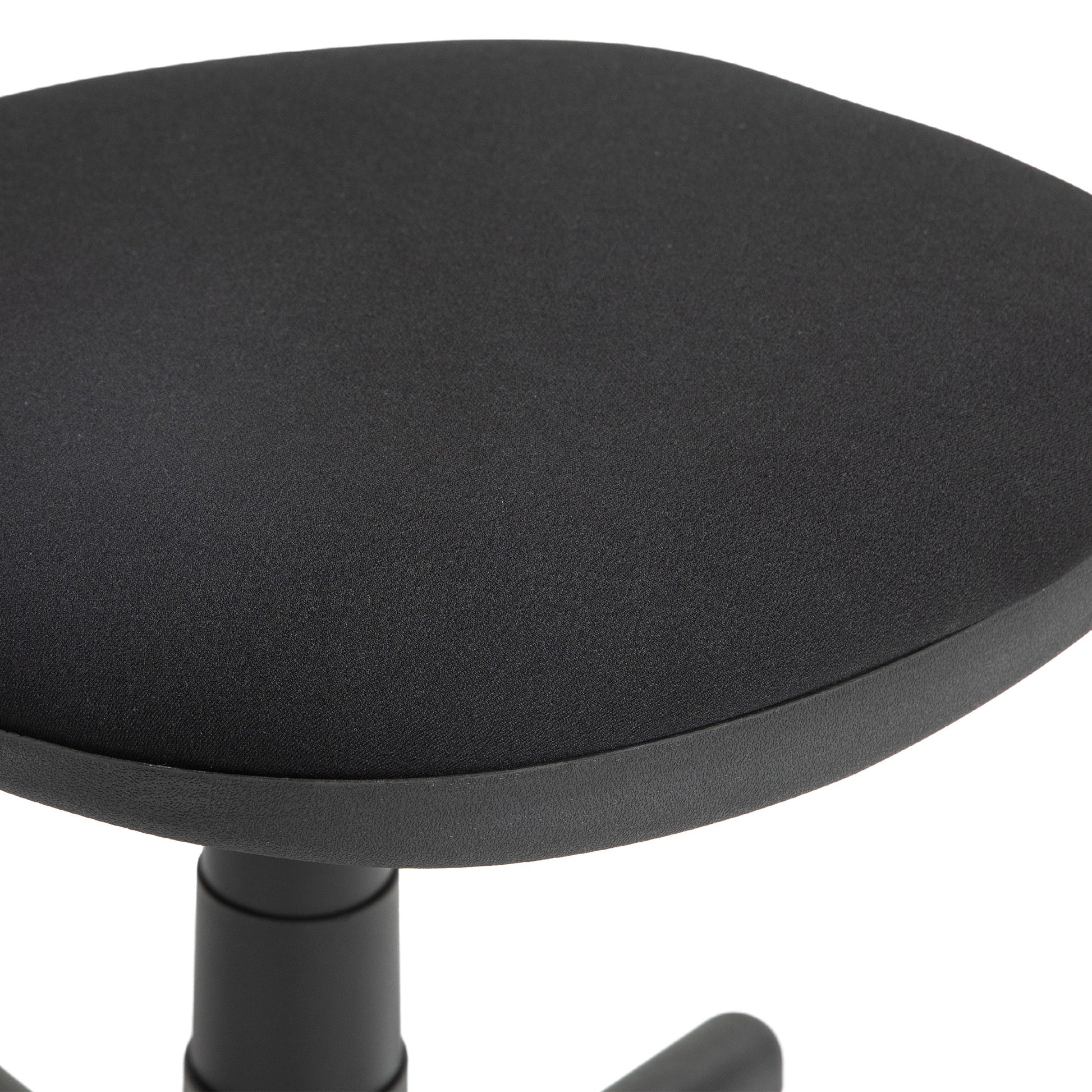 Office Chair Ergonomic Desk Chair, Height Adjustable Swivel Chair made of Elastic Fabric Computer Chair for Study Room Black
