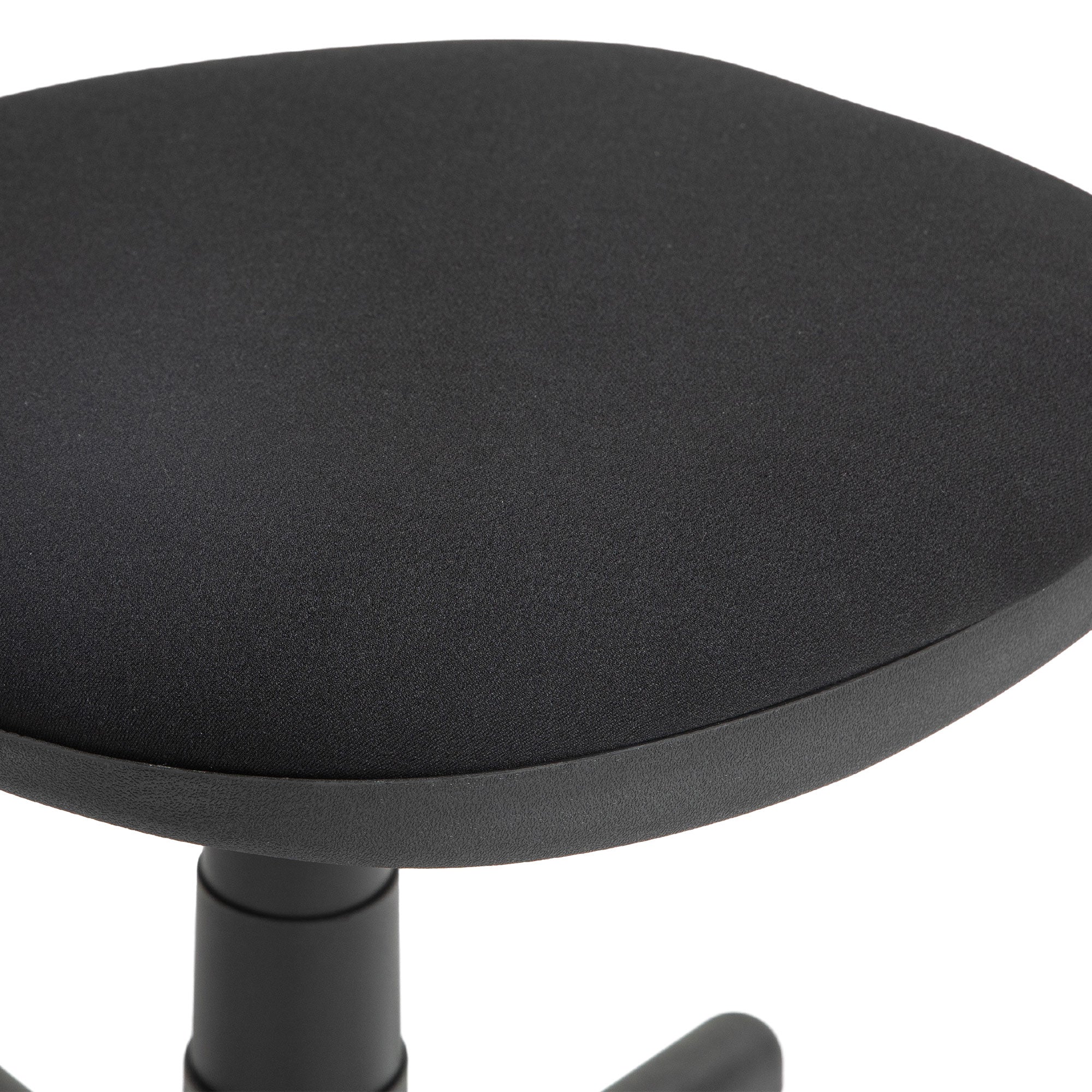 Office Chair Ergonomic Desk Chair, Height Adjustable Swivel Chair made of Elastic Fabric Computer Chair for Study Room Black