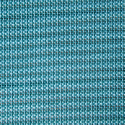 Sun Lounger with Wheels, Aluminum Garden Lounger with 5-Position Adjustable Backrest, Weatherproof Camping Lounger, Garden Chair for up to 150 kg, for Garden Vacation Beach Pool, Blue