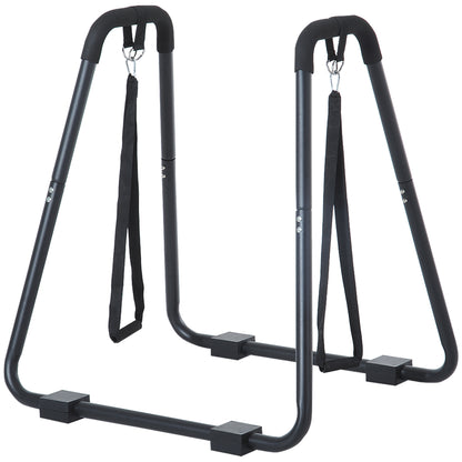 Dip Bars Dip Station up to 120 kg Load Capacity Home Fitness Equipment Parallettes Calisthenics Equipment for Strength Training