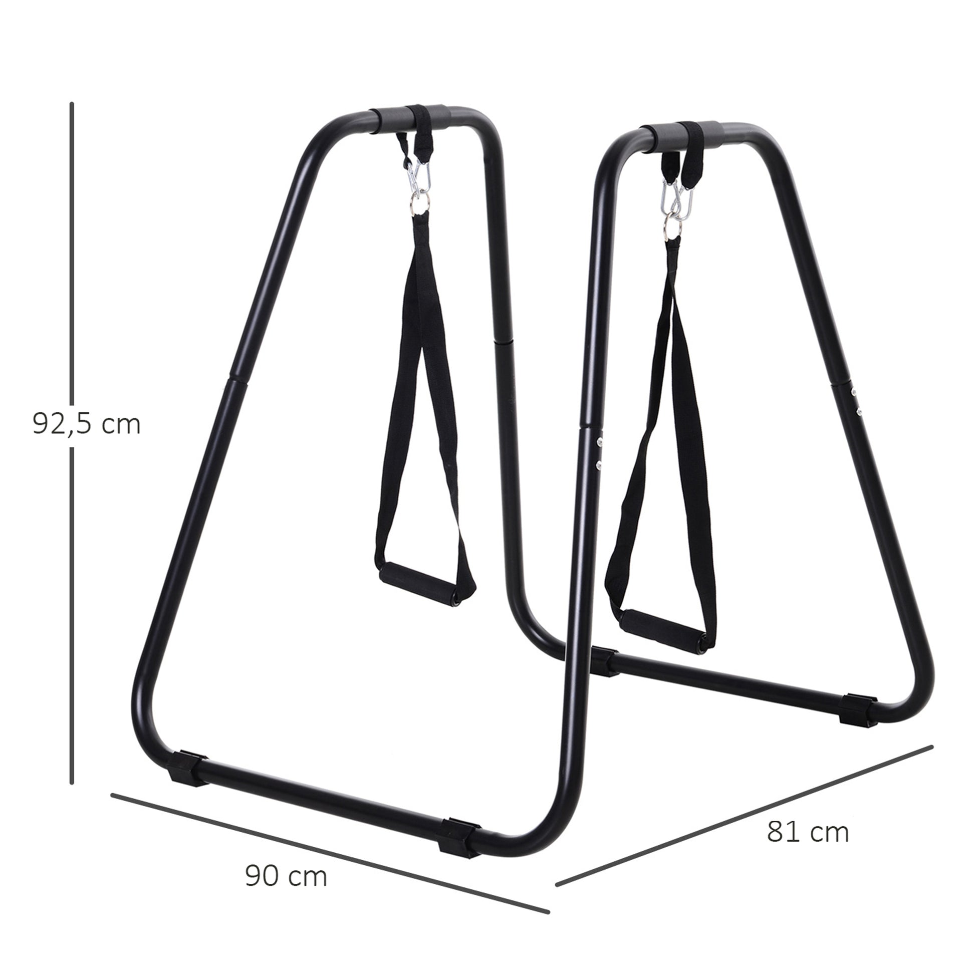 Dip Bars Dip Station up to 120 kg Load Capacity Home Fitness Equipment Parallettes Calisthenics Equipment for Strength Training