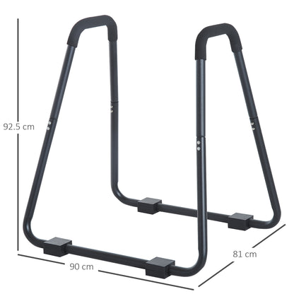 Dip Bars Dip Station up to 120 kg Load Capacity Home Fitness Equipment Parallettes Calisthenics Equipment for Strength Training