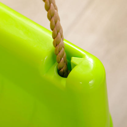 3 in 1 Baby Swing with Removable Backrest Adjustable Ropes and T-Bar Children's Swing for 9-36 Months for Indoor and Outdoor Use 42x33x120-180 cm Green